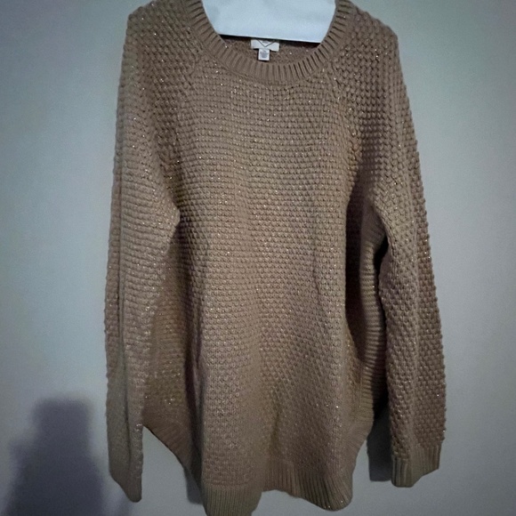 St. John's Bay Glittery Tunic Sweater XXL - Picture 1 of 3